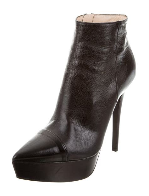 prada boots patent leather|prada leather platform ankle boots.